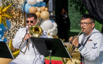 Navy Band Southwest’s Harborside Brass Quintet Performs at YOLA at Inglewood 2025 YAMMY’S Finale Concert