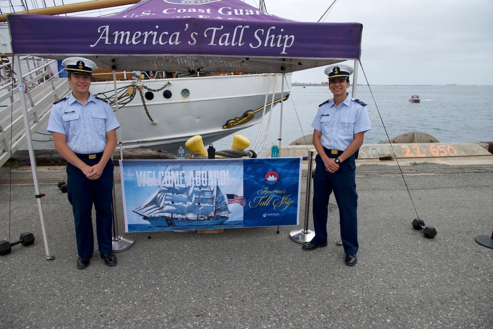 U.S. Coast Guard Cutter Eagle arrives at Los Angeles Fleet Week