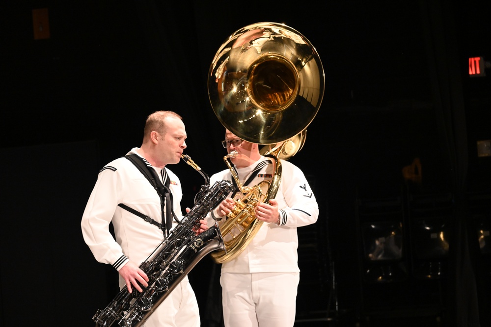 Navy Band Performs at Middletown High School for Fleet Week MAY 22