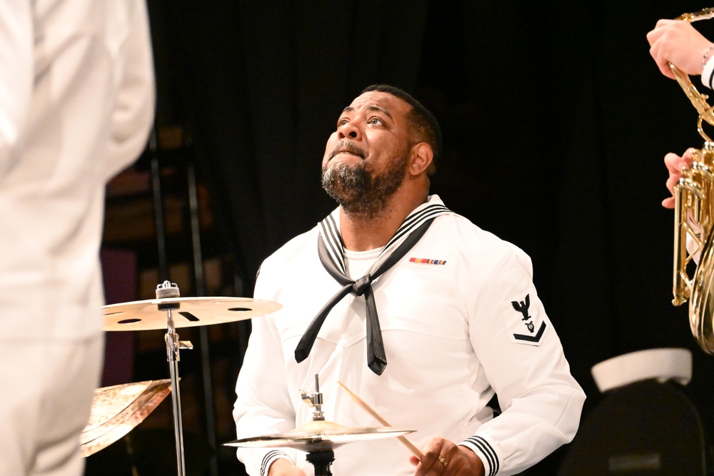 Navy Band Performs at Middletown High School for Fleet Week MAY 22