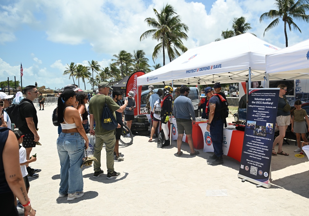 2025 Hyundai Sea and Air Show at Miami Beach, Florida
