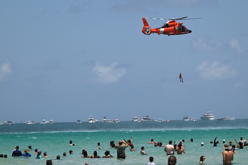 2025 Hyundai Sea and Air Show at Miami Beach, Florida