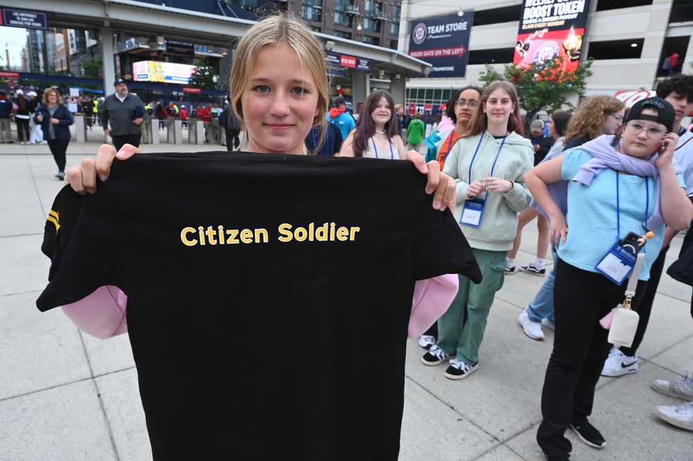D.C. National Guard Supports Pregame Ceremony During National Guard Day 2025 at Nationals Park