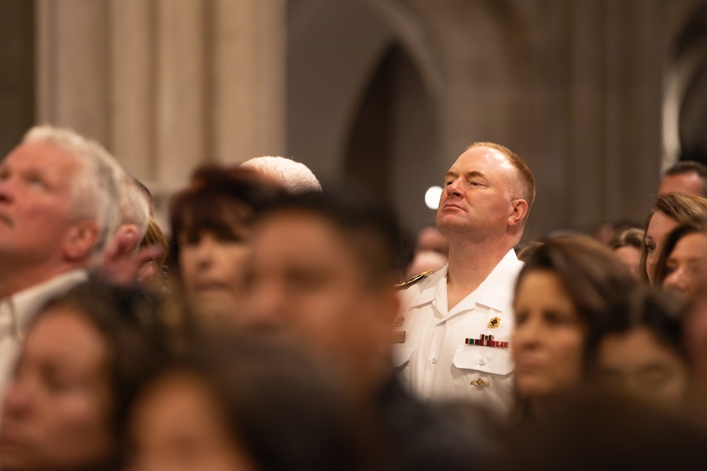 St. Patrick's Cathedral holds Mass with service members during Fleet Week New York 2025