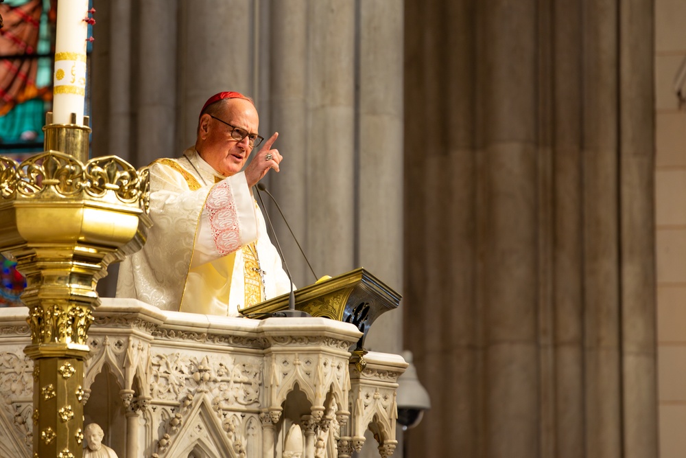 St. Patrick's Cathedral holds Mass with service members during Fleet Week New York 2025
