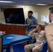 U.S. Navy Sailors Attend Brent Noll’s Animation Discussion