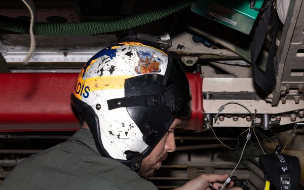 VRC-40 Sailors fly over Fleet Week New York