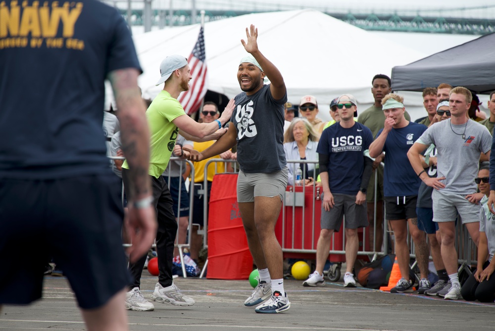 Los Angeles Fleet Week 2025 dodgeball tournament