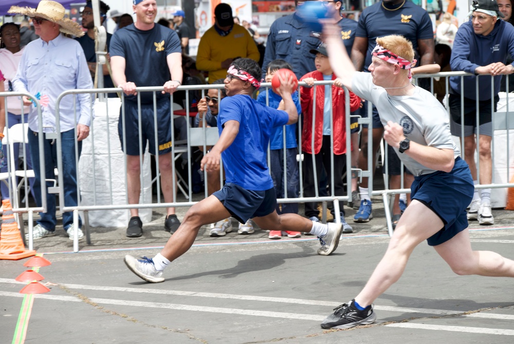 Dodgeball at Los Angeles Fleet Week
