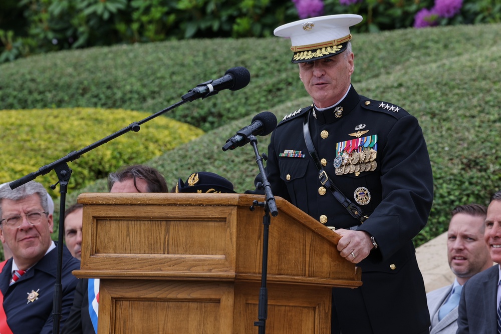 Aisne-Marne Belleau Wood Ceremony 2025