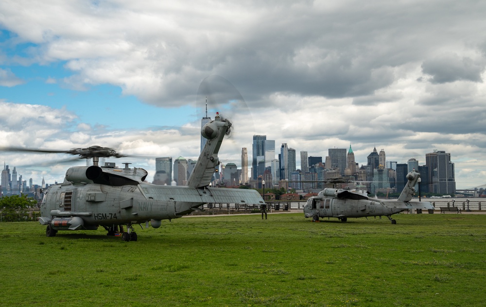 Fleet Week at Liberty State Park