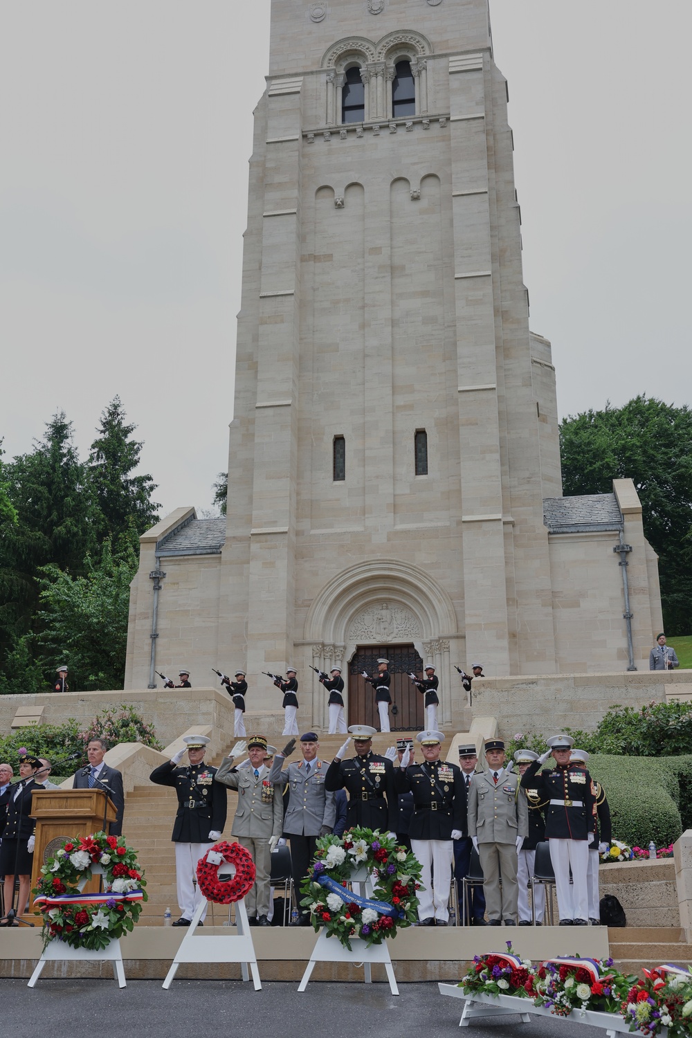 Aisne-Marne Belleau Wood Ceremony 2025