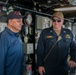 Congressman Gilbert R. Cisneros Jr. tours the USS Harpers Ferry (LSD 49)