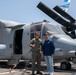 Congressman Gilbert R. Cisneros Jr. tours the USS Harpers Ferry (LSD 49)