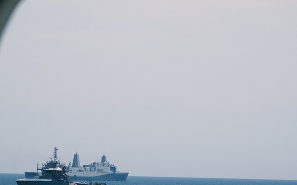 US Navy, US Marine Corps and US Coast Guard conduct integrated joint training in the Atlantic Ocean