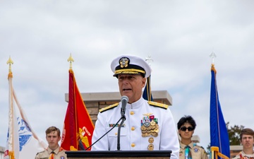 Vice Admiral Dan Cheever Attends Annual Memorial Day Ceremony
