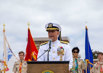 Vice Admiral Dan Cheever Attends Annual Memorial Day Ceremony