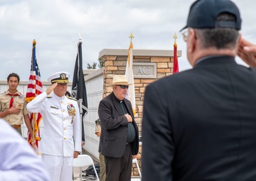 Vice Admiral Dan Cheeer Attends Annual Memorial Day Ceremony