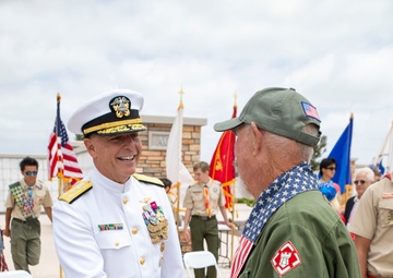 Vice Admiral Dan Cheeer Attends Annual Memorial Day Ceremony
