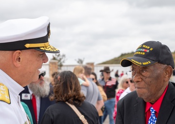 Vice Admiral Dan Cheeer Attends Annual Memorial Day Ceremony