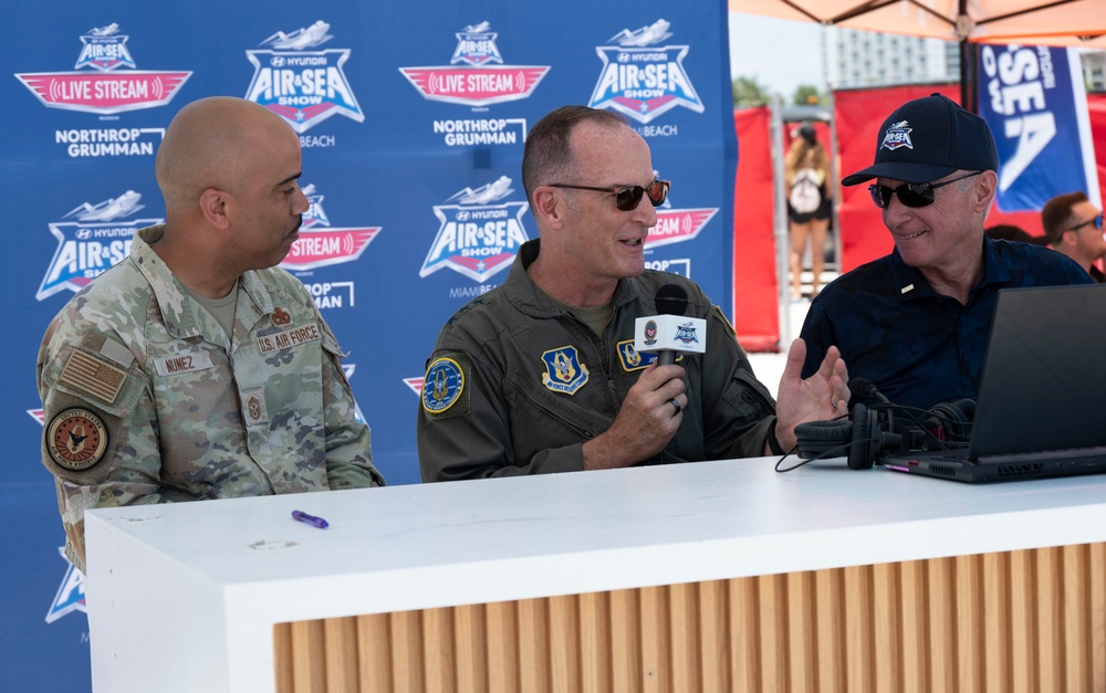Air Force Reserve Showcases Airpower at Miami Beach Air and Sea Show