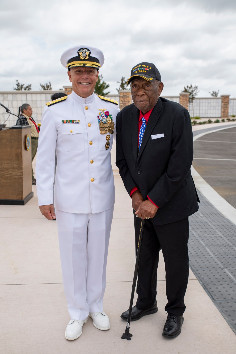 Vice Admiral Dan Cheeer Attends Annual Memorial Day Ceremony