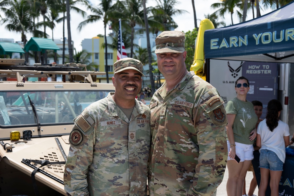 Air Force Reserve Showcases Airpower at Miami Beach Air and Sea Show