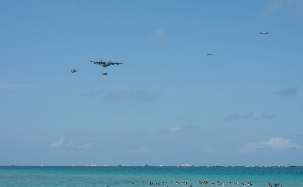 Air Force Reserve Showcases Airpower at Miami Beach Air and Sea Show