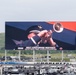 Air Force Band's Master Sgt. Westrich performs taps at Coca-Cola 600
