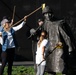 SD Washes Korean War Veterans Memorial