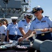 Surface Navy Association Battleship Iowa Chapter holds a gathering during LA Fleet Week
