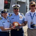 Surface Navy Association Battleship Iowa Chapter holds a gathering during LA Fleet Week