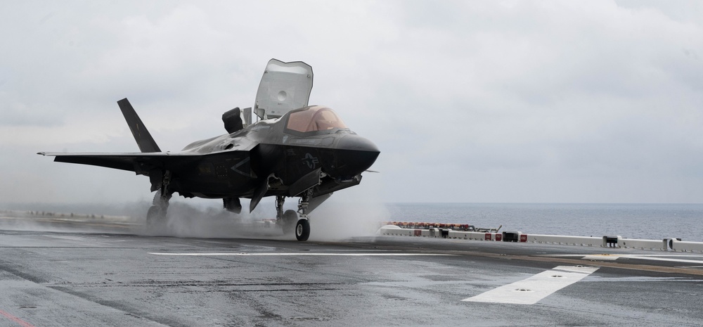 USS America (LHA 6) Conducts Flight Operations