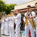 Navy Band Southwest performs at The Original Farmers Market in Los Angeles