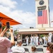 Navy Band Southwest performs at The Original Farmers Market in Los Angeles