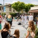 Navy Band Southwest performs at The Original Farmers Market in Los Angeles