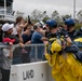 U.S. Navy Leap Frogs jump at LA Fleet Week
