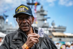 U.S. Navy veteran visits LA Fleet Week