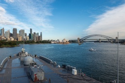 Blue Ridge Arrives in Australia