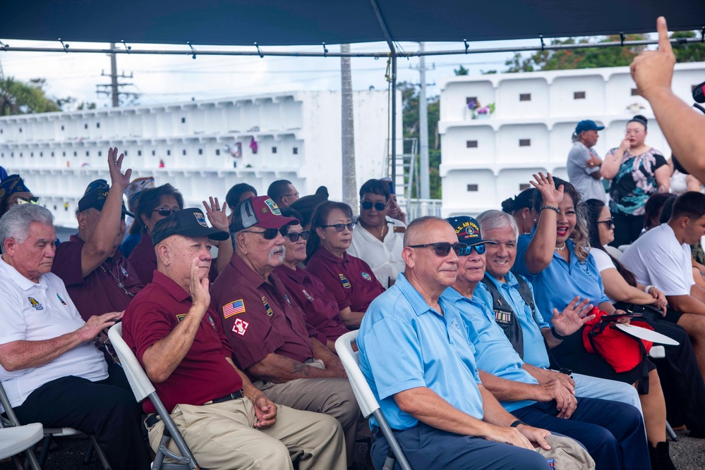 Community Honors Fallen Heroes on Memorial Day at Guam Veterans Cemetery