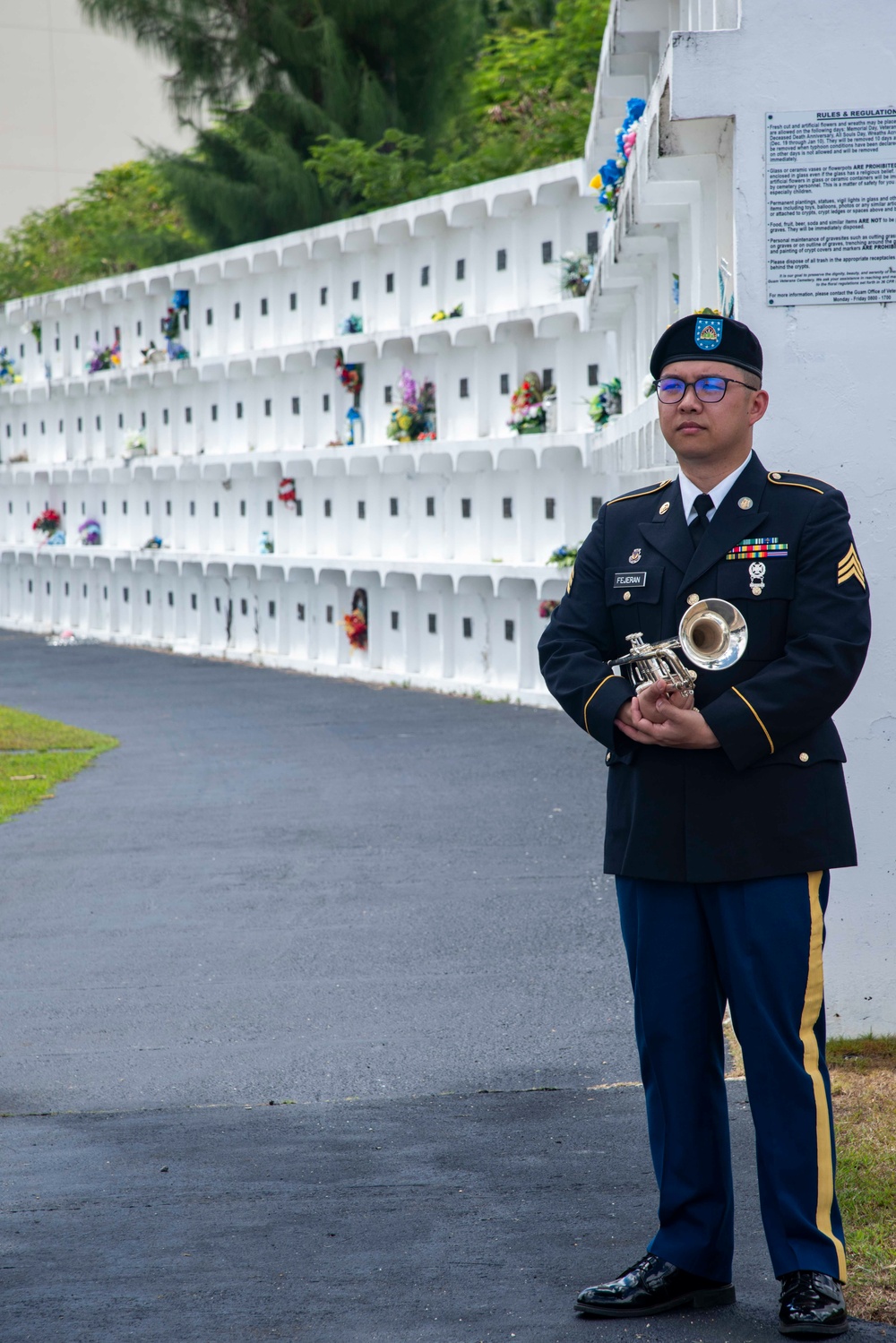 Community Honors Fallen Heroes on Memorial Day at Guam Veterans Cemetery