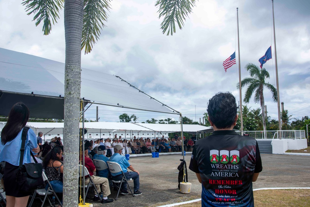 Community Honors Fallen Heroes on Memorial Day at Guam Veterans Cemetery