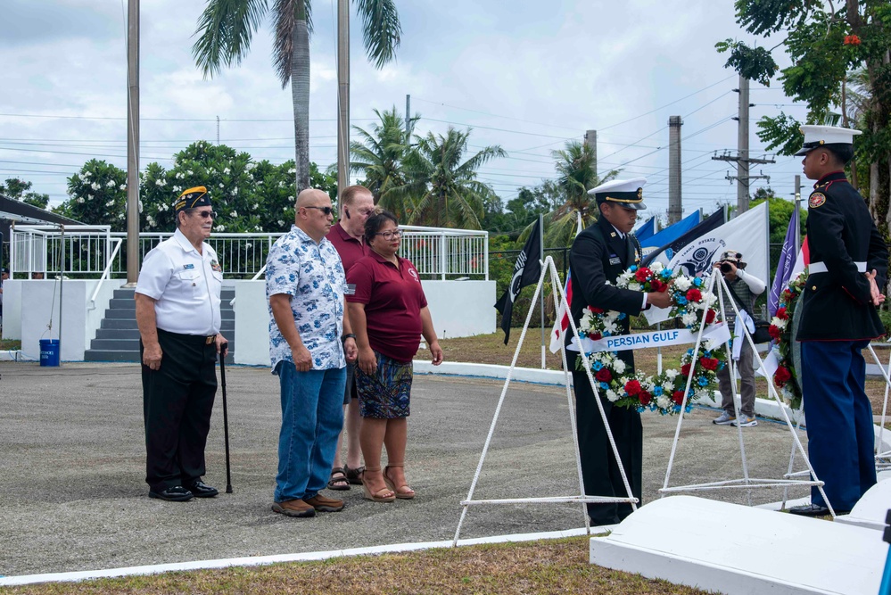 Community Honors Fallen Heroes on Memorial Day at Guam Veterans Cemetery