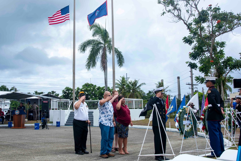Community Honors Fallen Heroes on Memorial Day at Guam Veterans Cemetery