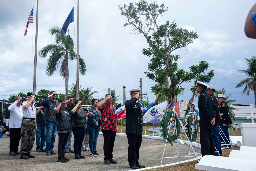 Community Honors Fallen Heroes on Memorial Day at Guam Veterans Cemetery