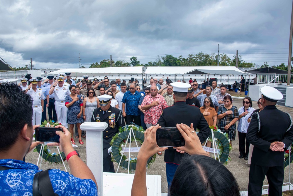 Community Honors Fallen Heroes on Memorial Day at Guam Veterans Cemetery