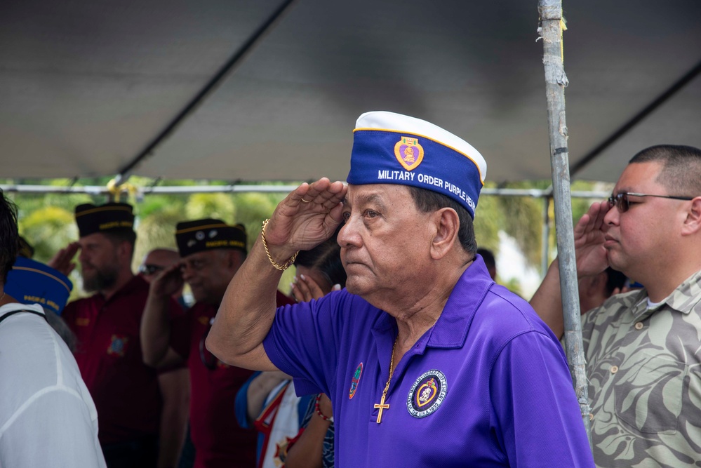 Community Honors Fallen Heroes on Memorial Day at Guam Veterans Cemetery