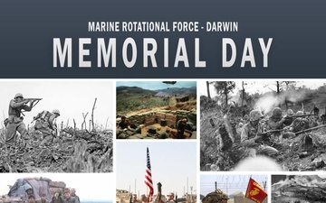 Marine Rotational Force - Darwin remembers fallen service members for Memorial Day