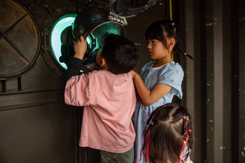 UCT-2 Seabees at Los Angeles Fleet Week