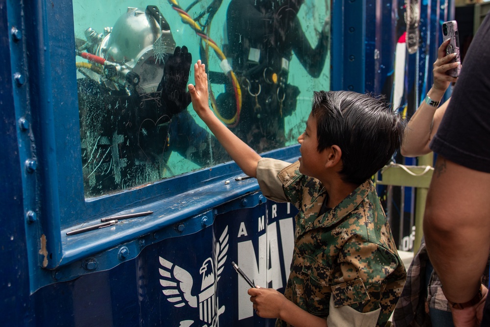 UCT-2 Seabees at Los Angeles Fleet Week